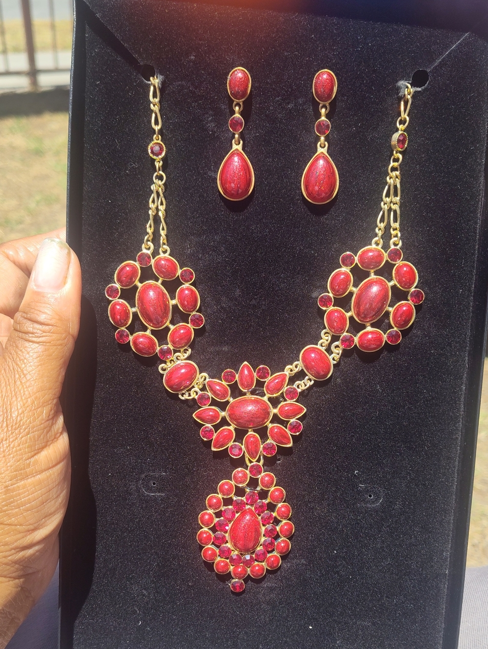 Necklace And Earring Set